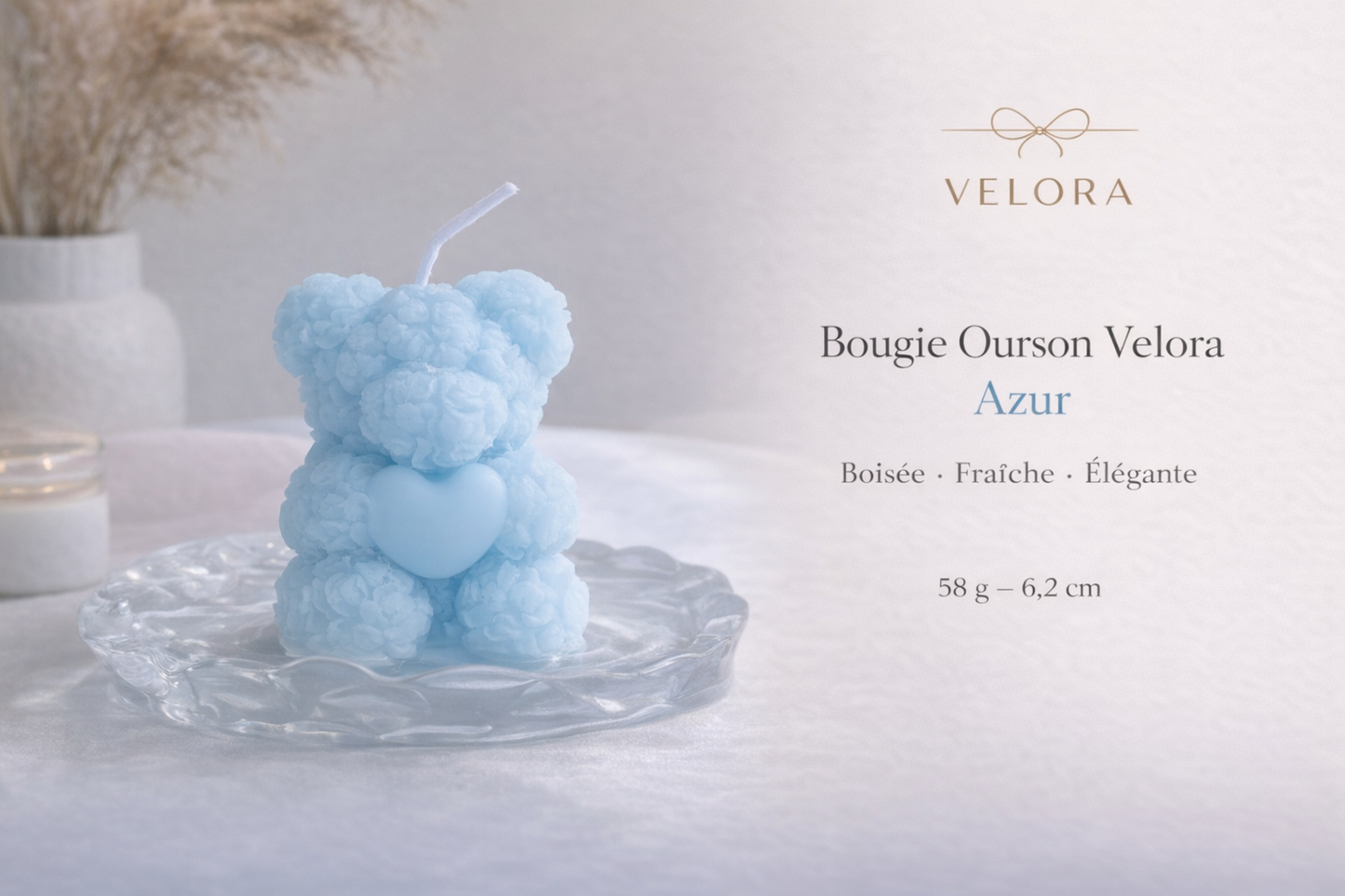 Velora Scented Candle — Cozy Atmosphere