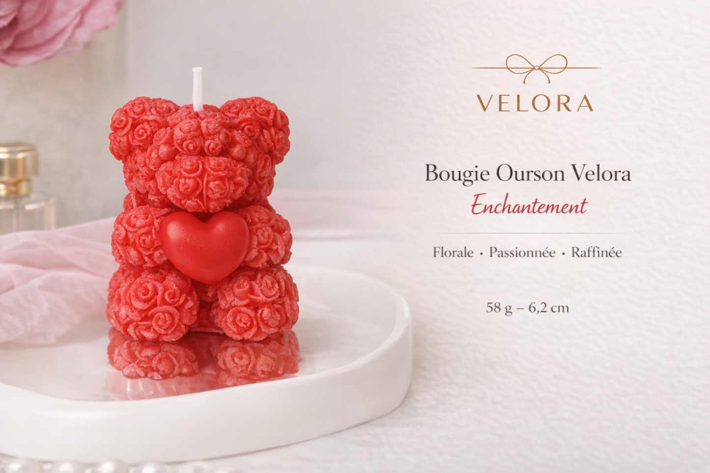 Velora Scented Candle — Cozy Atmosphere