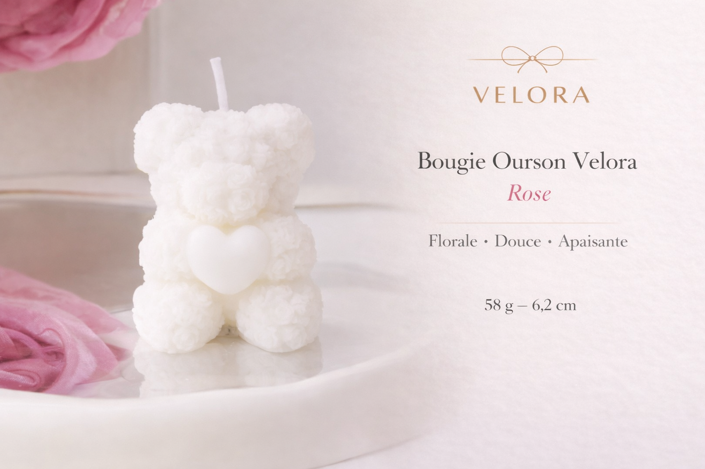 Velora Scented Candle — Cozy Atmosphere