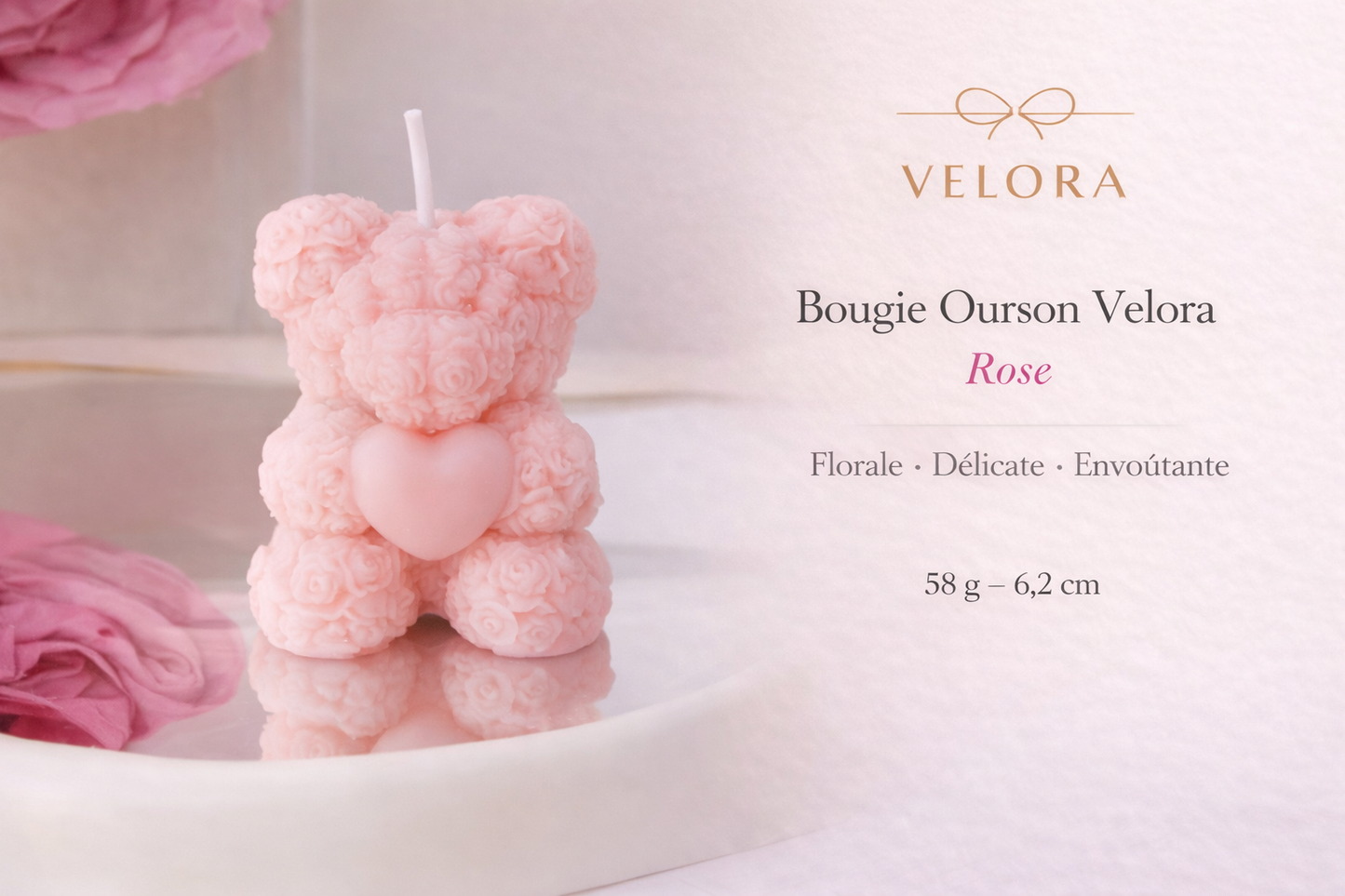 Velora Scented Candle — Cozy Atmosphere